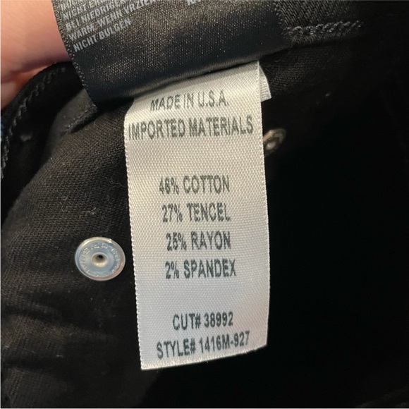 Citizens of Humanity COH Rocket High Waist Skinny Jeans in Distressed Darkness - Picture 6 of 10